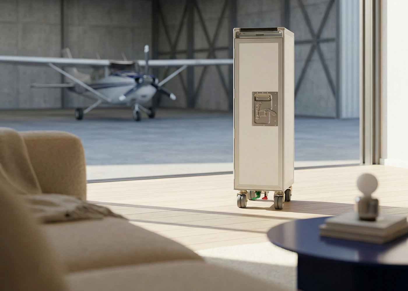 vom Hangar in dein Zuhause