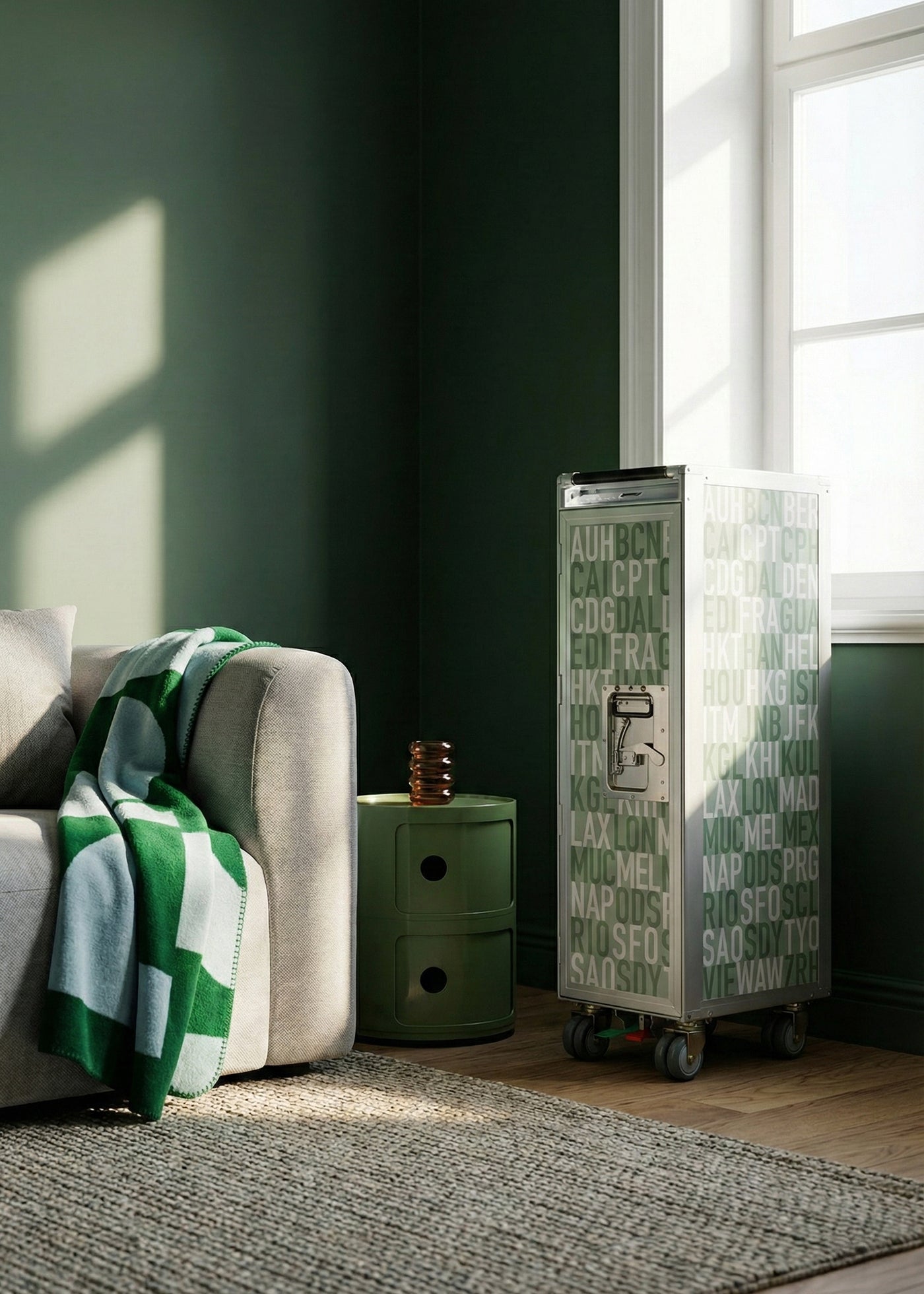 Carrito de avión Destino Salvia