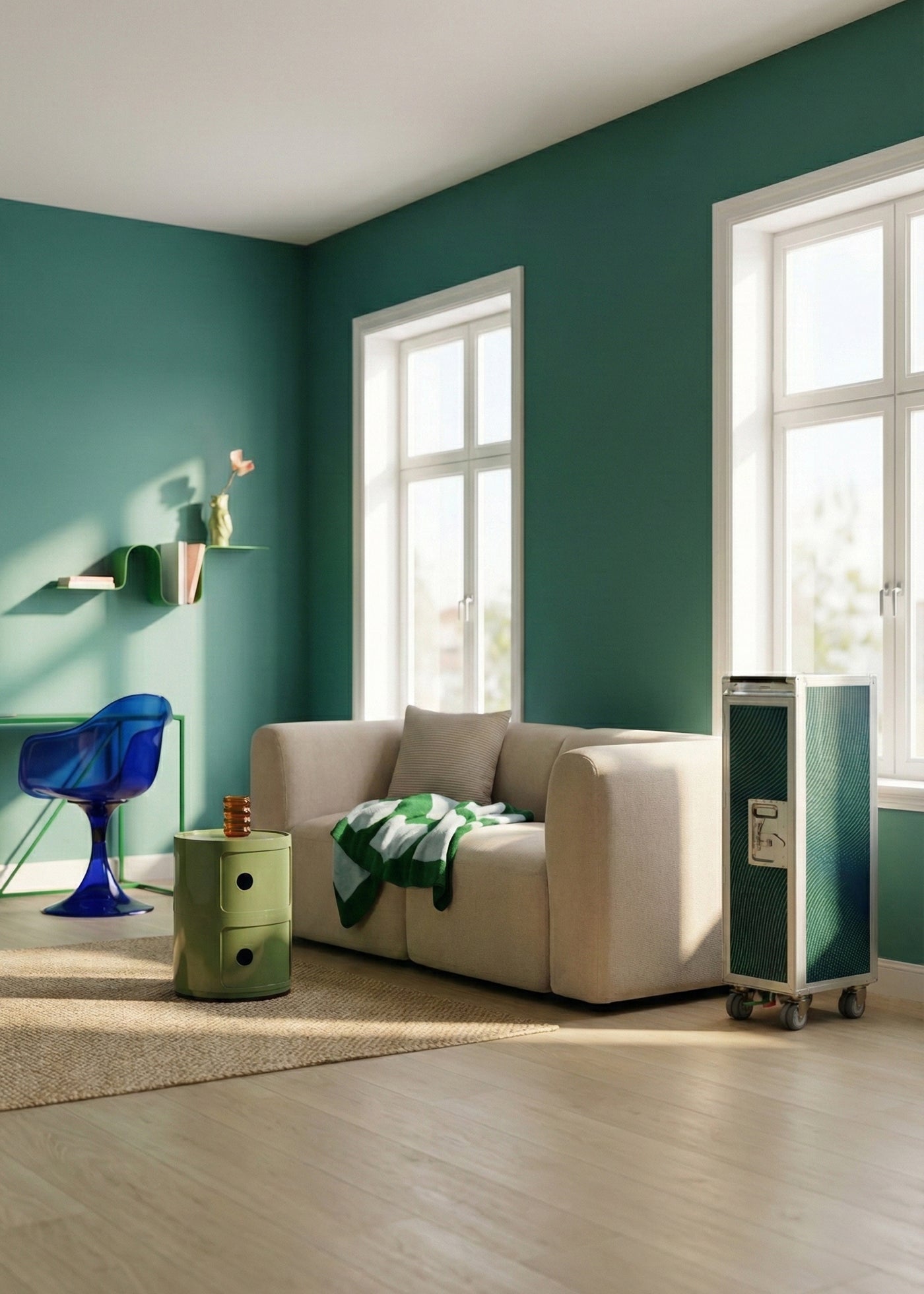 Airline Trolley Waves